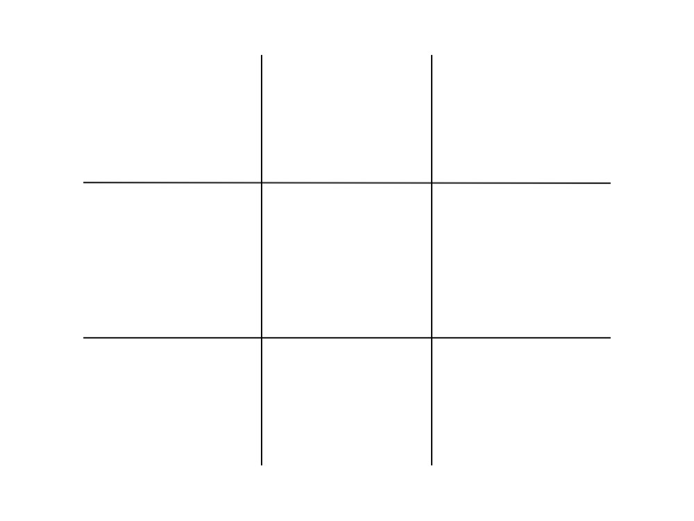 Tic tac toe, or noughts and crosses as it's called in the UK.